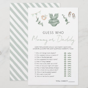 Schattigee Eucalyptus Baby shower Mama of Daddy Ga