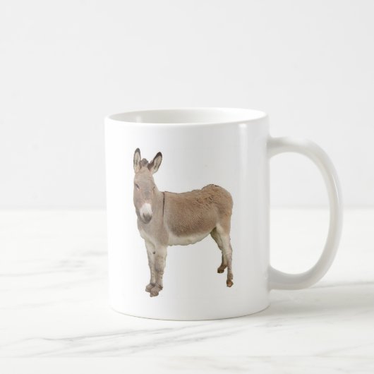 Schattigee ezel burro foto koffiemok (Rechts)