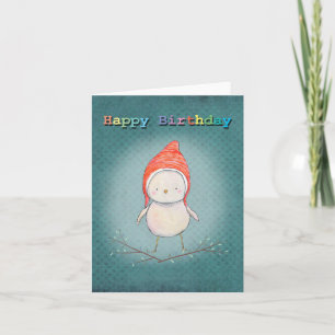 Schattigee Fairy Little Bird Pixy Pet Regenboog Ve Kaart