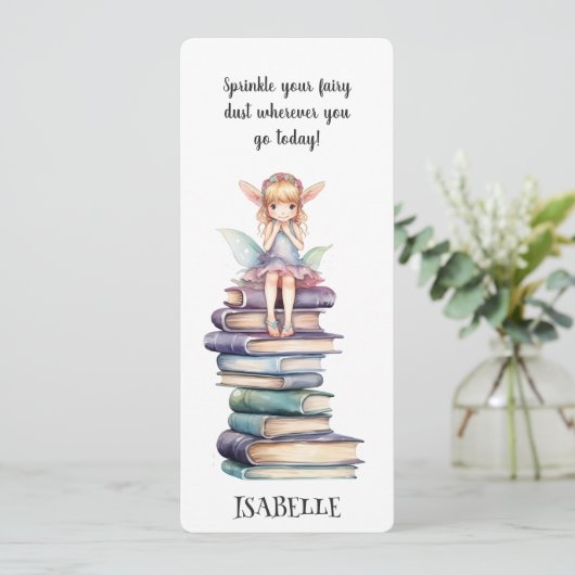 Schattigee Fairy Quote Books Bladwijzer (Staand voorkant)