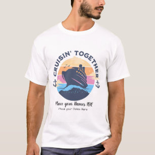 Schattigee Familiecruise Blauw & Geel T-shirt