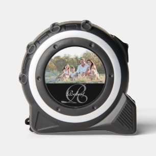 Schattigee familiefoto Trendy monogram Modern Rolmaat
