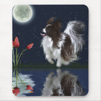 Schattigee Fantasy PAPILLON DOG Mousepad Muismat