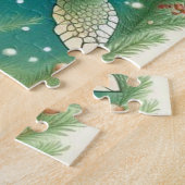 Schattigee Fantasy Turtle Legpuzzel (Zijkant)