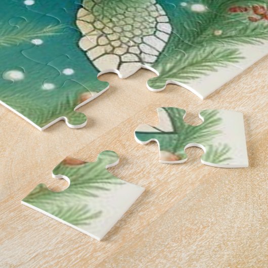 Schattigee Fantasy Turtle Legpuzzel (Zijkant)