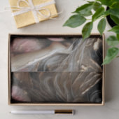 Schattigee fee met een houding decopage tissuepapier (Geschenk)