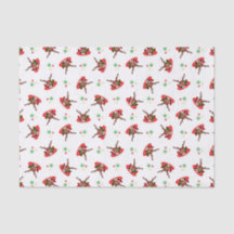 Schattigee Feestelijke Rode Kasky Kerstrendier