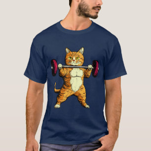 Schattigee Fitness Katten - Kat T-shirt