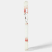 Schattigee flamingo-kudde Case-Mate iPhone case (Achterkant / Links)