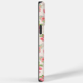 Schattigee flamingo's en tropische bloemen Case-Mate iPhone case (Achterkant / Rechts)