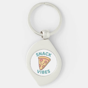 Schattigee Food Sleutelhanger - "Snack Vibes" Cart
