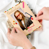 Schattigee Foto Middelbare School Afstuderen Uitno Briefkaart