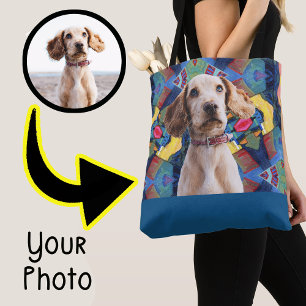 Schattigee Foto Pet Dog Gift voor Mama Puppy Lover Draagtas