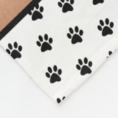 Schattigee Fotocollage Pet Dog Naam Fleece Deken (Hoek)