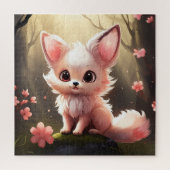 Schattigee Fox Fantasy Creature Puzzel (Verticaal)