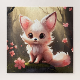 Schattigee Fox Fantasy Creature Puzzel