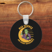 Schattigee Frankenstein Mad Science Sleutelhanger (Voorkant)