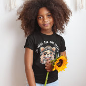 Schattigee Franse Bulldog als een piraat, grappige Tri-Blend Shirt