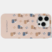 Schattigee Franse Bulldog & Terrier Case-Mate iPhone Case (Achterkant (horizontaal))