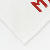 Schattigee Franse Bulldog Valentijnsdag hart Fleece Deken (Hoek)