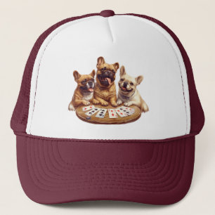 Schattigee Franse Bulldogs Speelkaarten Trucker Pet