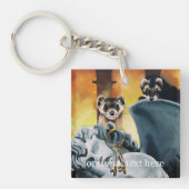 Schattigee frettensleutels Cherub Sleutelhanger (voorkant)