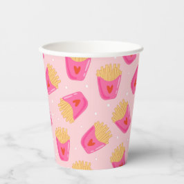 Schattigee frieten papier cup papieren bekers