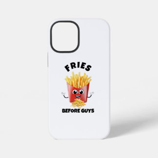 Schattigee frietjes Cartoon Hoodie & T-shirt – Gra iPhone 12 Mini Hoesje