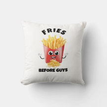 Schattigee frietjes Cartoon Hoodie & T-shirt – Gra