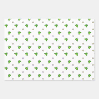 Schattigee Frog Party Wrapping Paper Sheets - Set