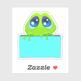 Schattigee Frog Planner Sticker Kleurrijk plakboek