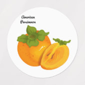 Schattigee Fruit Stickers Fun Design School Labels (Design 2)
