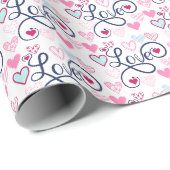 Schattigee Fun Love Valentijnsdag Cadeaupapier (Rol Hoek)