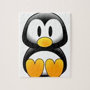 Schattigee Funny Baby Penguin Legpuzzel