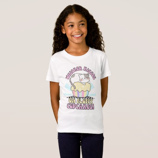 Schattigee & Funny Cat T - shirts | Foodie Cat T-s (Voorkant volledig)