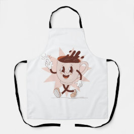 Schattigee Funny Coffee Cartoon Schort