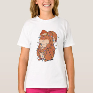 Schattigee Funny Festive Christmas Eekhoorn T-shirt