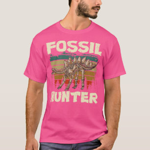 Schattigee Funny Fossil Hunter Paleontology Dinosa T-shirt