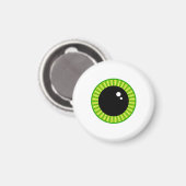 Schattigee Funny Green Eyeball Magneet (Voorkant / Achterkant)