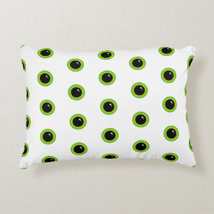 Schattigee Funny Green Eyes Accent Kussen