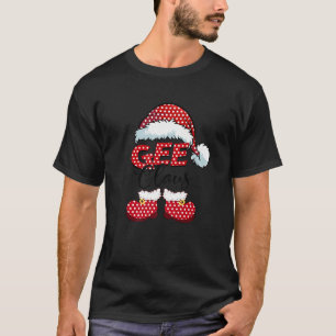 Schattigee Gee Claus Nieuwe Kerstmis Sinterklaas P T-shirt