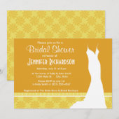 Schattigee geel Oranje werveling Kaart (Voorkant / Achterkant)