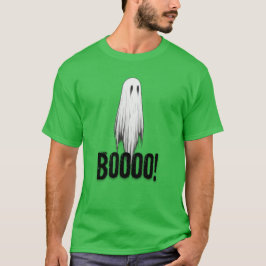 Schattigee geest "Boooo!" Halloween T-shirt