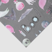 Schattigee geest en vleermuizen tissuepapier (Detail)