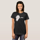 Schattigee geest met Bow Boo T-shirt (Voorkant volledig)