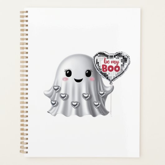 Schattigee geest Romantische Valentijn Pattern Planner (Voorkant)