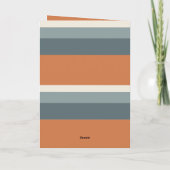 Schattigee geesten en pompoenen grillige Happy Hal Kaart (Achterkant)