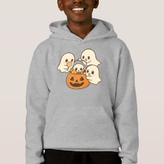 Schattigee geesten in Pumpkin Hoodie
