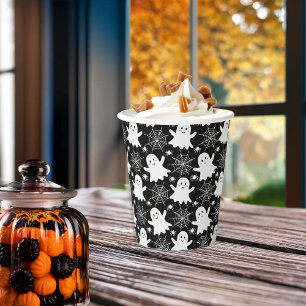 Schattigee geesten Spinnen Spider Webs Hallowe Papieren Bekers