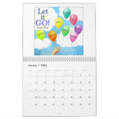 Schattigee Geïllustreerde Bijbelverzen Aangepaste  Kalender (Jan 2026)